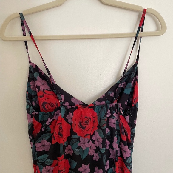 Sunfere Alanna Floral Printed Maxi Slip Dress Size S - Picture 8 of 13